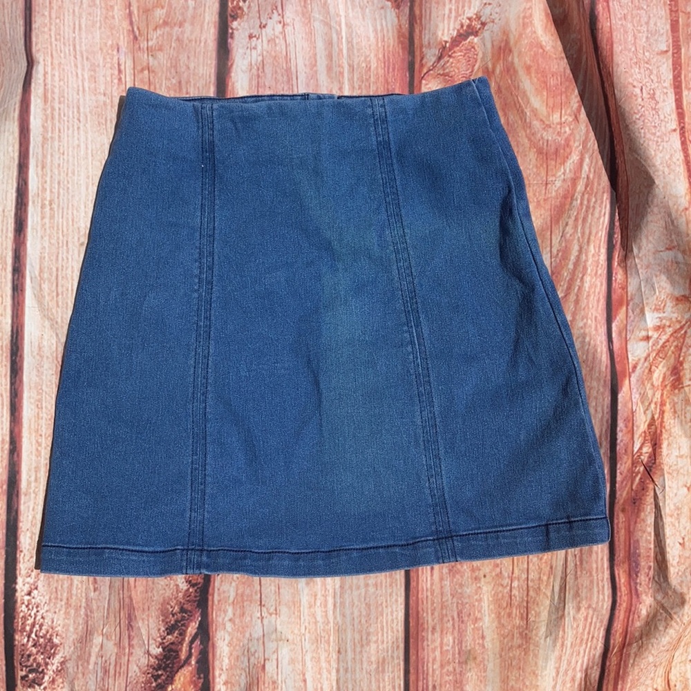 Button Down Mini Skirt - image 5